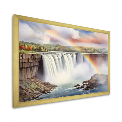 «Nigara Falls Dreams Waterfall II», art mural sur toile canadien