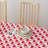 Sirois Hearts Diagonal Stripe Tablecloth-2060775279
