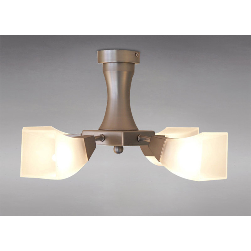 Waloo Glass Semi Flush Mount
