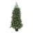 5 ft Prelit Artificial Cypress Tree with 300 Multi-Function LED Lights, Realistic Fake Tree Potted Plant, Matte Black Nursey Pot