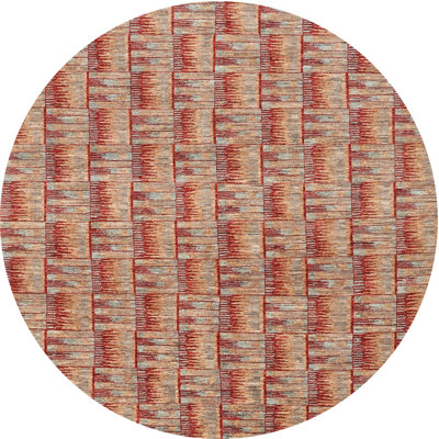 Tapis contemporain brun