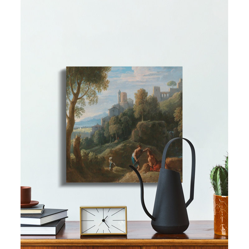 Jenks Wrapped Canvas Print Set, 14x14