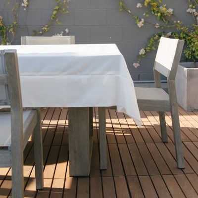 Wayfair Basics® Fisher Solid Color Square Tablecloth