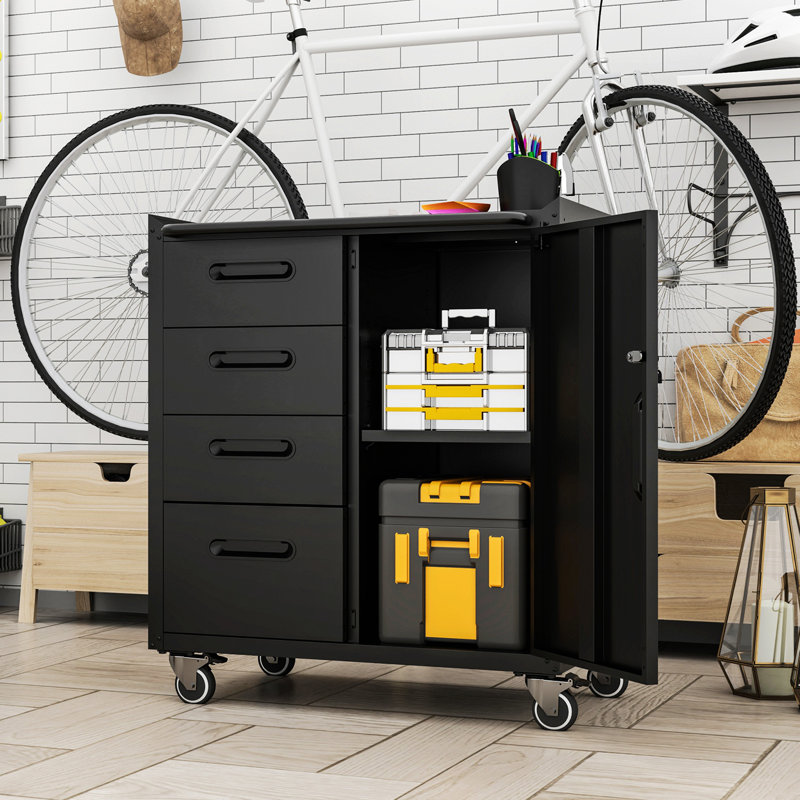 Armoire de rangement avec roulettes, armoire de rangement pour outils