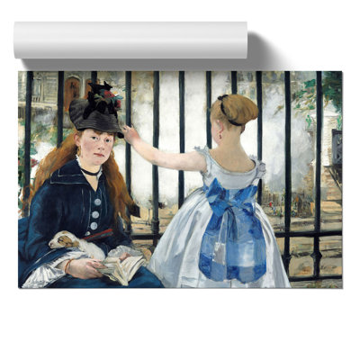 The Railway by Edouard Manet - Frameless Print
