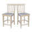 Guzik Solid Wood Counter Stool