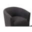 66 cm Wide Modern Barrel Chair with Upholstered Ottoman-1217936758