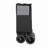 Multi-Functional Outdoor Push-Pull Folding Wagon Cart With Rotating Handle And Canopy