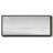 Black & White Water Panel XV- Framed Canvas