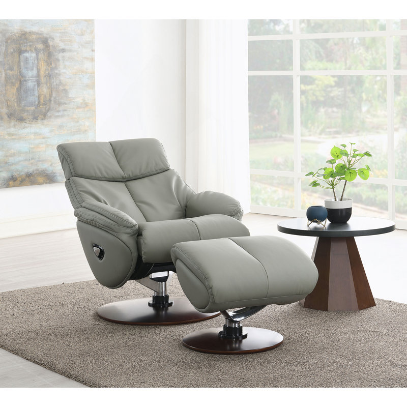 Luxurious Reclining Chair With Ottoman For Ultimate Relaxation