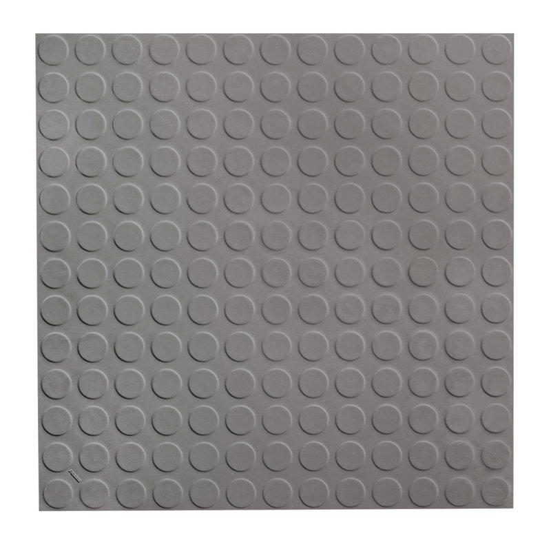 ROPPE 19.69'' W x 19.69'' L Garage Flooring in Dark Gray