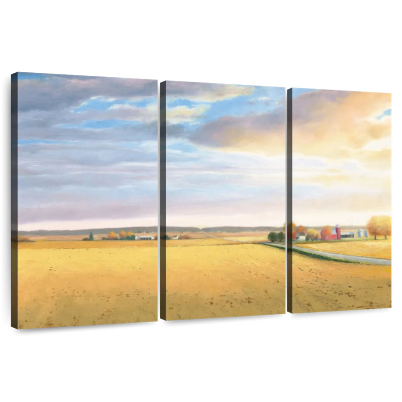 Alvord Heartland Landscape, 20" H x 33" W