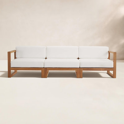 Upland 103" Teak Patio Sofa
