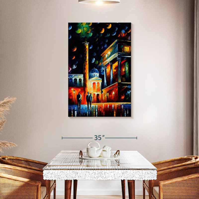 Aime Athens Night II, 45" H x 30" W