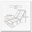 Chaise longue rembourrée réglable-809872785
