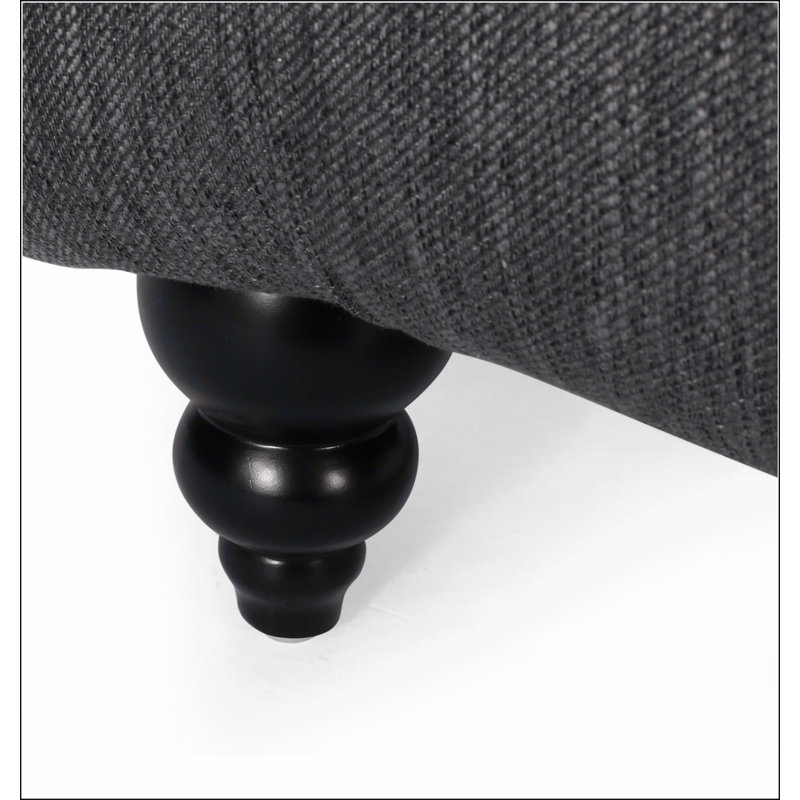 CHAISE LUNGE, Gris anthracite