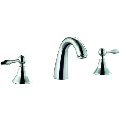 Widespread 2-handle Bathroom Faucet with Drain Assembly