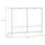 MAREDA Rectangle Accent Cabinet