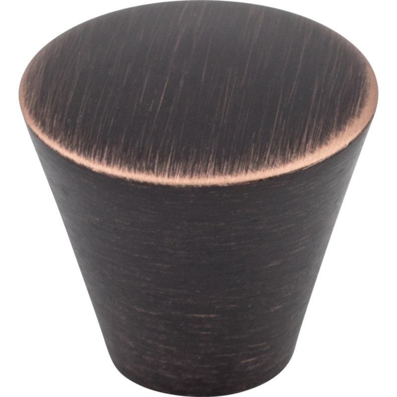 Cone 1" Diameter Conical Knob, Tuscan Bronze