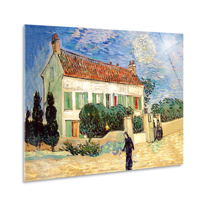 White House at Night by Vincent Van Gogh - Unframed Painting