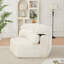 Canapé modulaire en chenille avec coussin enveloppant et arrangement personnalisable-128036336