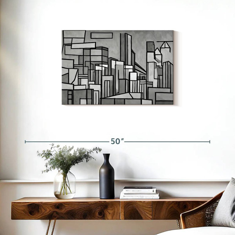 Paysage urbain Sirci Portland, H 20 po x l 30 po