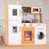 White/Orange