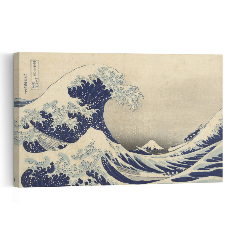 Under The Wave Of Kanagawa, Or The Great Wave From The Series 36 Views Of Mt.Fuji,C.1830-31 Abstract Contemporary Mountain Nature Wall Art Print