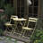 3 Piece Patio Bistro Set Of Foldable Round Table And Chairs-1952362982