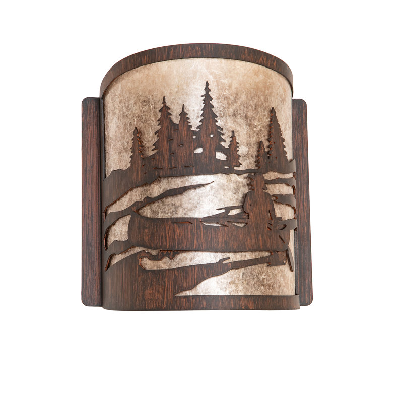 1 - Light Flush Mounted Sconce