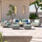 Ehrenfried 17 - Person Patio Conversation Set with Cushions-109729060
