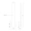 Vesta 1 - Light LED Sconce-64113125