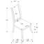 Ensemble de 2 chaises d'appoint rembourrées Tyler