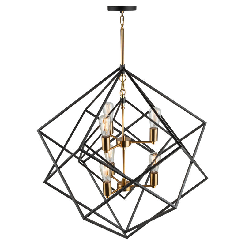 Artistry 6 - Light Dimmable Geometric Chandelier