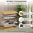 Modern Scalloped Corner Rectangle Bathroom Vanity Mirror | Stainless Steel Frame-451918167-466854867