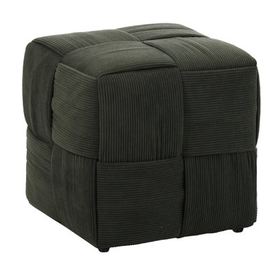Corduroy Woven Design Comfortable And Versatile For Home Decor Foot Rest Soft Entertainment