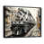 Black Floater Framed