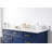Mallery 60 " W Freestanding Standard Free Standing 1 Single Vanity Bathroom Vanity With Marble Top-1023479432