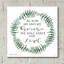 «As For Me and My House Wreath» par Cindy Jacobs, art mural en verre acrylique-2064601741