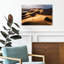 Sunlit Desert Journey, paysage contemporain abstrait, reproduction d'art murale-1323924123
