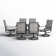Alyah Rectangular 6 - Person 60.2" Long Dining Set