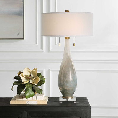 Lampe de table en cristal Kaniyla