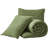 Glen Lightweight Cooling Rayon Derived from Bamboo Blended Crescent Quilt Set-101827243-101429271
