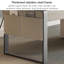 Bureau moderne en cuir blanc cassé de qualité supérieure-107928037