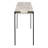 Vale 47.2" Console Table – Light Grey Faux Concrete Top with Black Iron Legs for Modern Interiors
