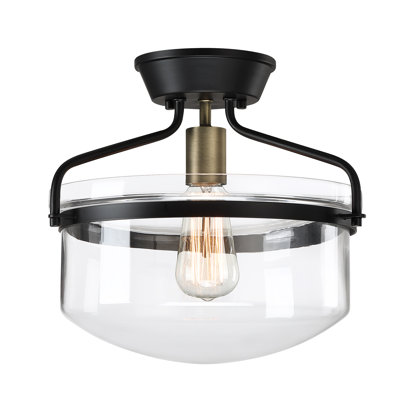 Plafonnier encastré 1 lumière 13,38 po Genter