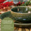 Mikasa Jardin Stoneware Cereal Bowls, 15cm, Green