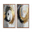 Gold Glam Arcs Shapes Fusion I - ensemble de 2 pièces d'art abstrait-1405610075-1405610073-1405610084