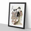 Courtesan Nishikigi by Isoda Koryusai - Picture Frame Painting Print-55510564-55510561