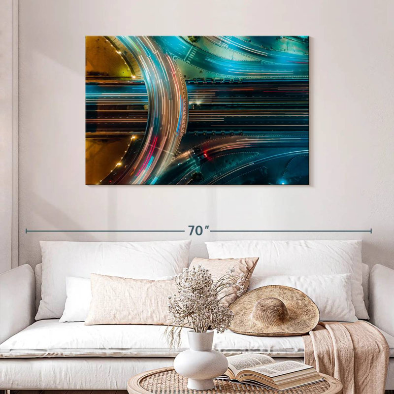 Mehar Highway Light Trails, 30" H x 45" W